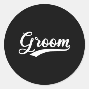 Sticker Rond Correspondance Devenir Prêt Marié Et Mariage De La