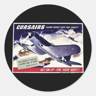 Sticker Rond Corsaires