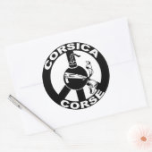 Sticker Rond corse (Enveloppe)
