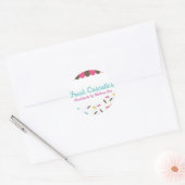 Sticker Rond Cosmétique fraîche (Enveloppe)