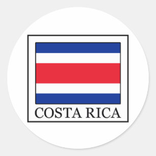Sticker Rond Costa Rica