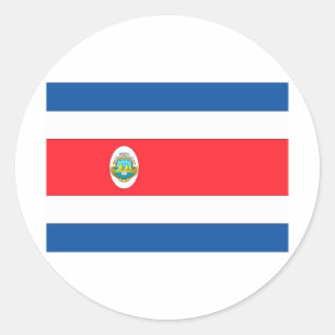 Sticker Rond Costa Rica