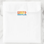 Sticker Rond Costa Rica (Sac)