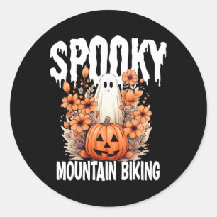 Sticker Rond Costume de famille d'Halloween de VTT assorti