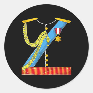 Sticker Rond Costume Prince Charming Halloween Enfants garçons 