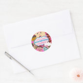 Sticker Rond Costume sucré Candy Cake Cookies et Cupcake Sticke (Enveloppe)