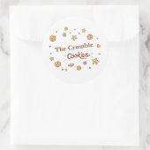 Sticker Rond Cosy Cookie Delights (Blanc) (Sac)