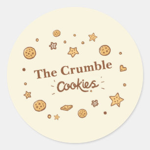 Sticker Rond Cosy Cookie Delties