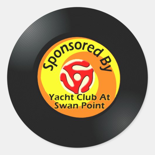 Sticker Rond Côté "B" 5 (Devant)