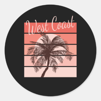 Sticker Rond Côte Ouest