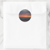 Sticker Rond Coucher du soleil (Sac)