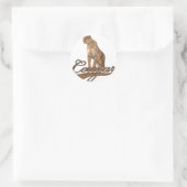 Sticker Rond Cougar (Sac)