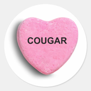 STICKER ROND COUGAR