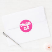 Sticker Rond Cougar Cub (Enveloppe)