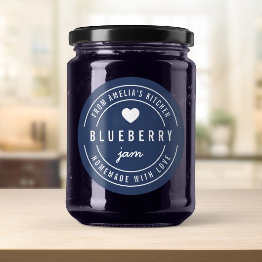 Sticker Rond Couleur Arrière - plan modifiable fait maison avec