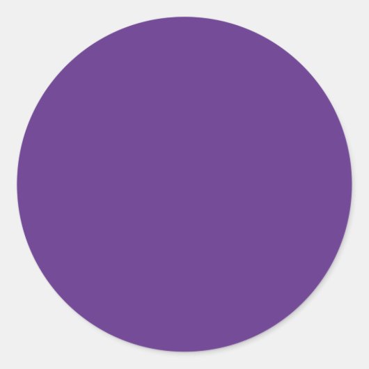 Sticker Rond Couleur Arrière - plan - violet (Devant)