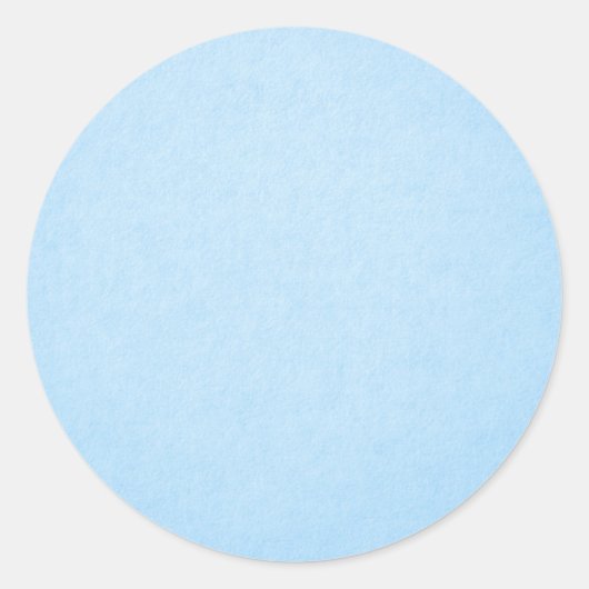 Sticker Rond Couleur bleu pastel (Devant)