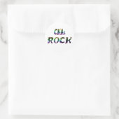 STICKER ROND COULEUR DE ROCK CNA (Sac)