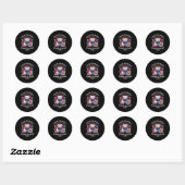 Sticker Rond Couleur Notre Programme Mondial De Lecture Été 202 (Feuille)