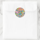 STICKER ROND COULEUR OEIL COLLECTION DE CANDY 106 (Sac)
