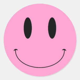 Sticker Rond Couleur personnalisée de la face KRW