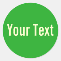 COULEUR SEULEMENT | herbe verte + votre texte