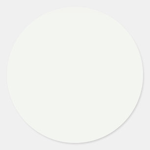 Sticker Rond Couleur solide dentelle Chantilly