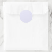Sticker Rond Couleur Uni Lavande Clair (Sac)