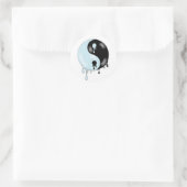 Sticker Rond couleur yinyan (Sac)