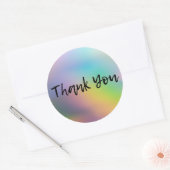Sticker Rond Couleurs Merci PME (Enveloppe)