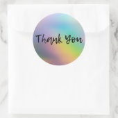 Sticker Rond Couleurs Merci PME (Sac)