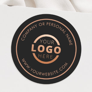 Sticker Rond Couleurs personnalisées Logo de l'entreprise Marqu