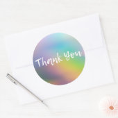 Sticker Rond Couleurs Petit Merci (Enveloppe)