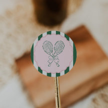 Country Club Courtside Racquet Tennis Birthday