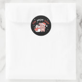 Sticker Rond Coupe de neige (Sac)