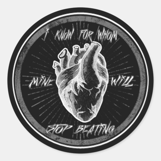 Sticker Rond Coupe-moi (Devant)