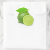 Sticker Rond Couper la chaux (Sac)