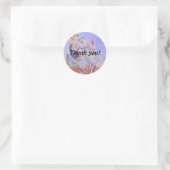 STICKER ROND COUPLE DE RABBITS FRAPPÉS (Sac)