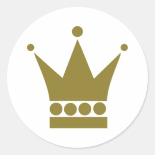 Sticker Rond Couronne
