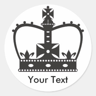 Sticker Rond Couronne