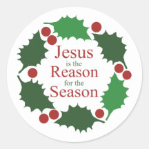 Couronne de houx Jésus est la raison de la saison