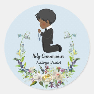 Sticker Rond Couronne de la Sainte Communion