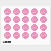 Sticker Rond Couronne de Princesse (Feuille)