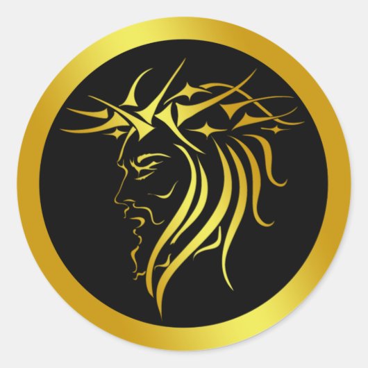 STICKER ROND COURONNE DE THORES (Devant)