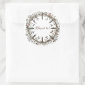Sticker Rond Couronne nordique (Sac)