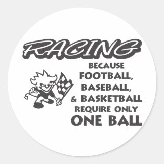 STICKER ROND COURSE PARCE QUE