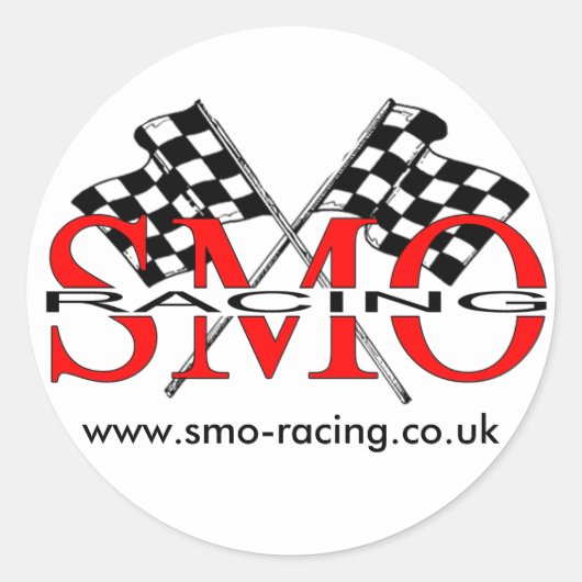 Sticker Rond Courses SMO (Devant)