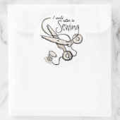 Sticker Rond Couture (Sac)