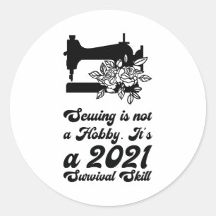 Sticker Rond Couture -