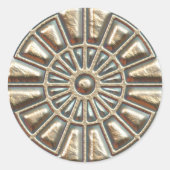 Sticker Rond Couverture de trou (Devant)